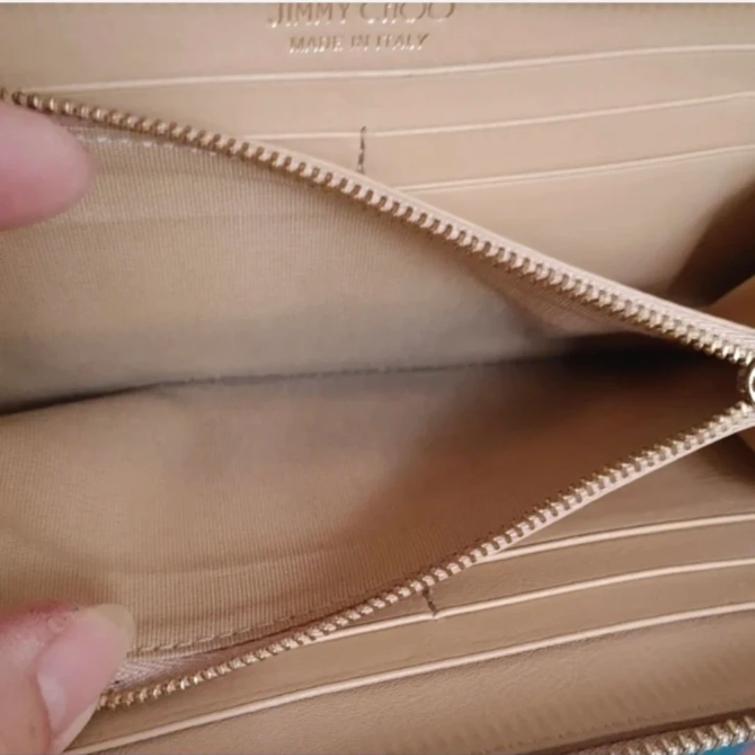 Vintage Jimmy Choo Leather Long Wallet - photo 5