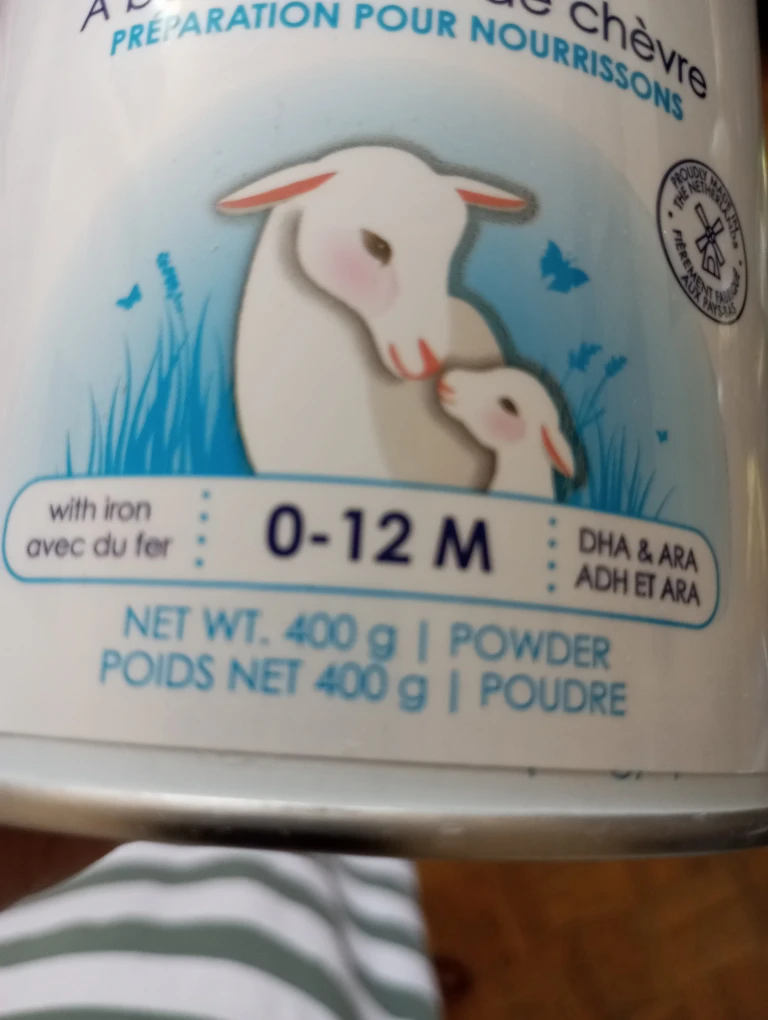 Kabrita Goat Milk-Based Infant Formula 0-12 M