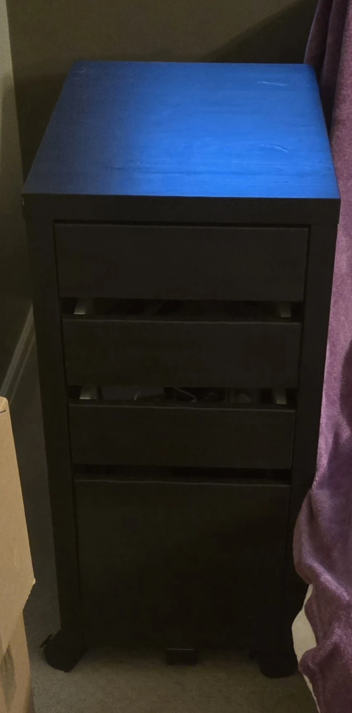 Two Ikea Micke drawer/filing units/storage - photo 2