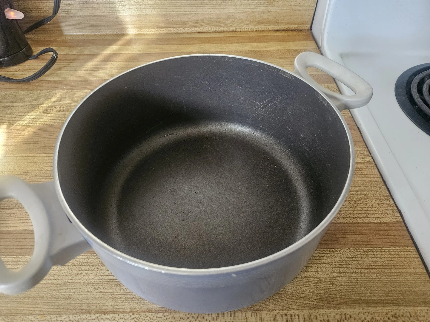 Light Blue Stock Pot with Lid - photo 2