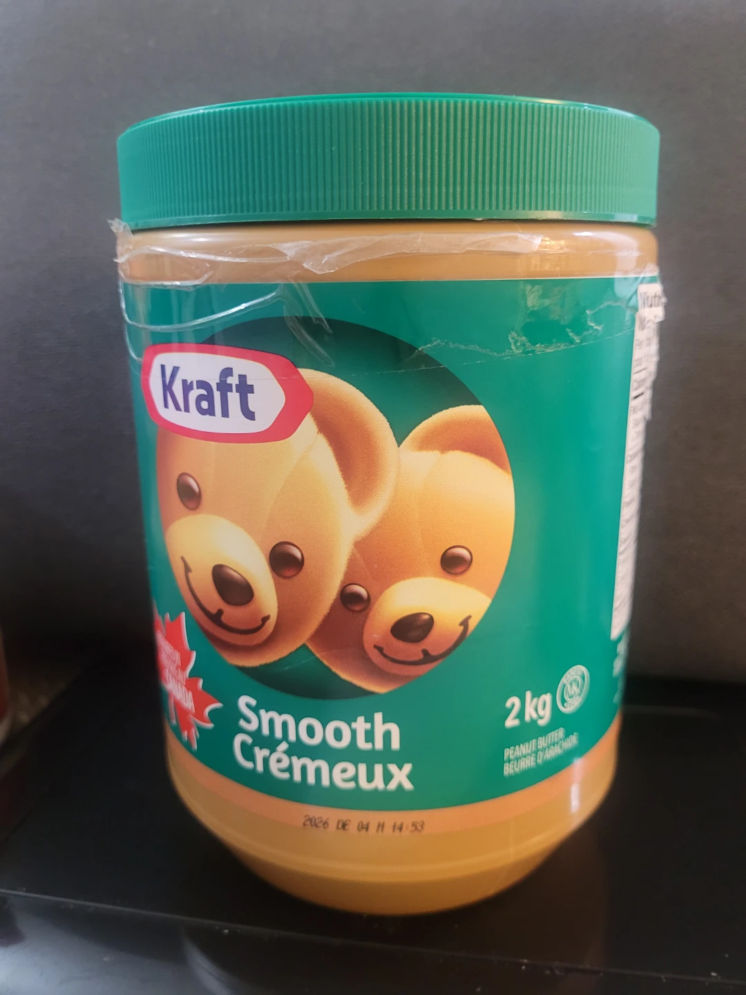 Kraft Smooth Peanut Butter - 2kg