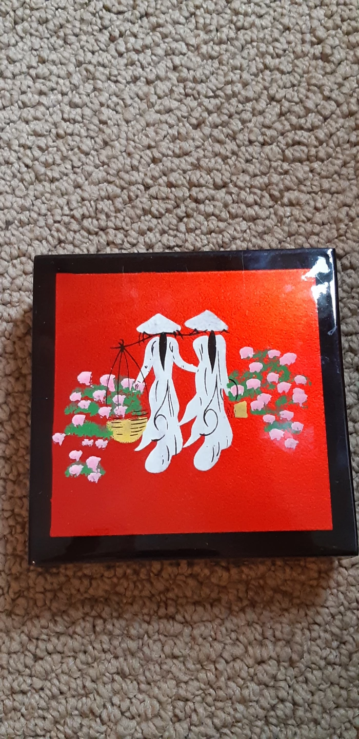 Set of 6 Decorative Coasters
