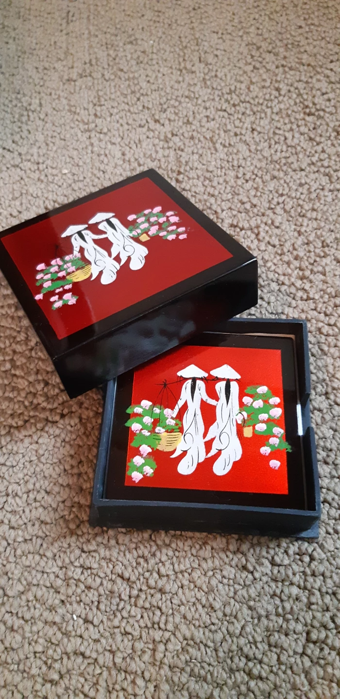Set of 6 Decorative Coasters - photo 2