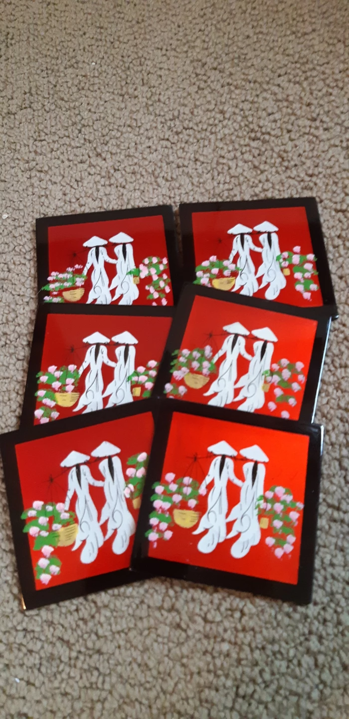 Set of 6 Decorative Coasters - photo 3
