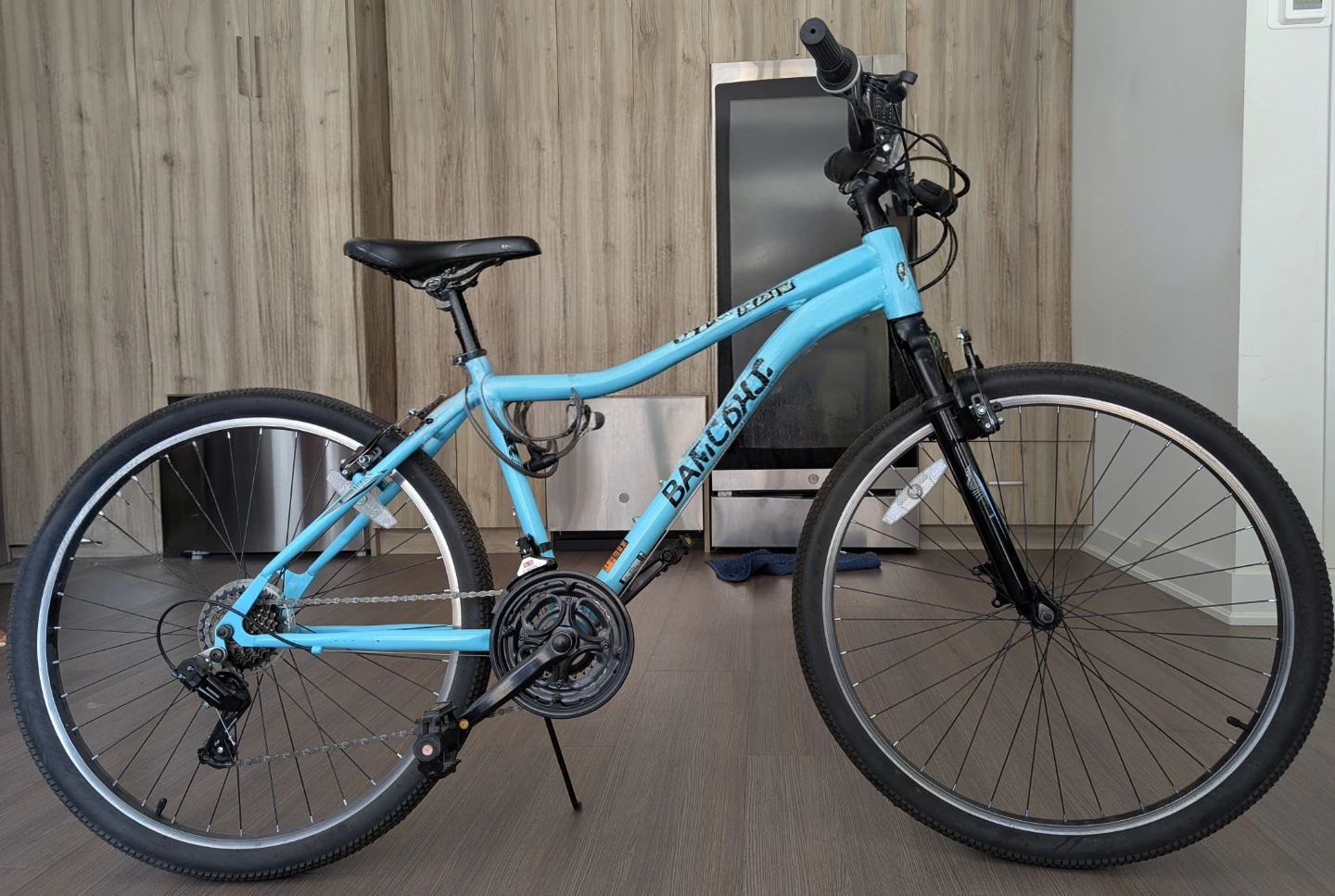 Blue BAMCBSE Mountain Bike
