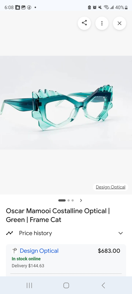 Oscar Mamooi Costalline Optical Glasses - photo 4