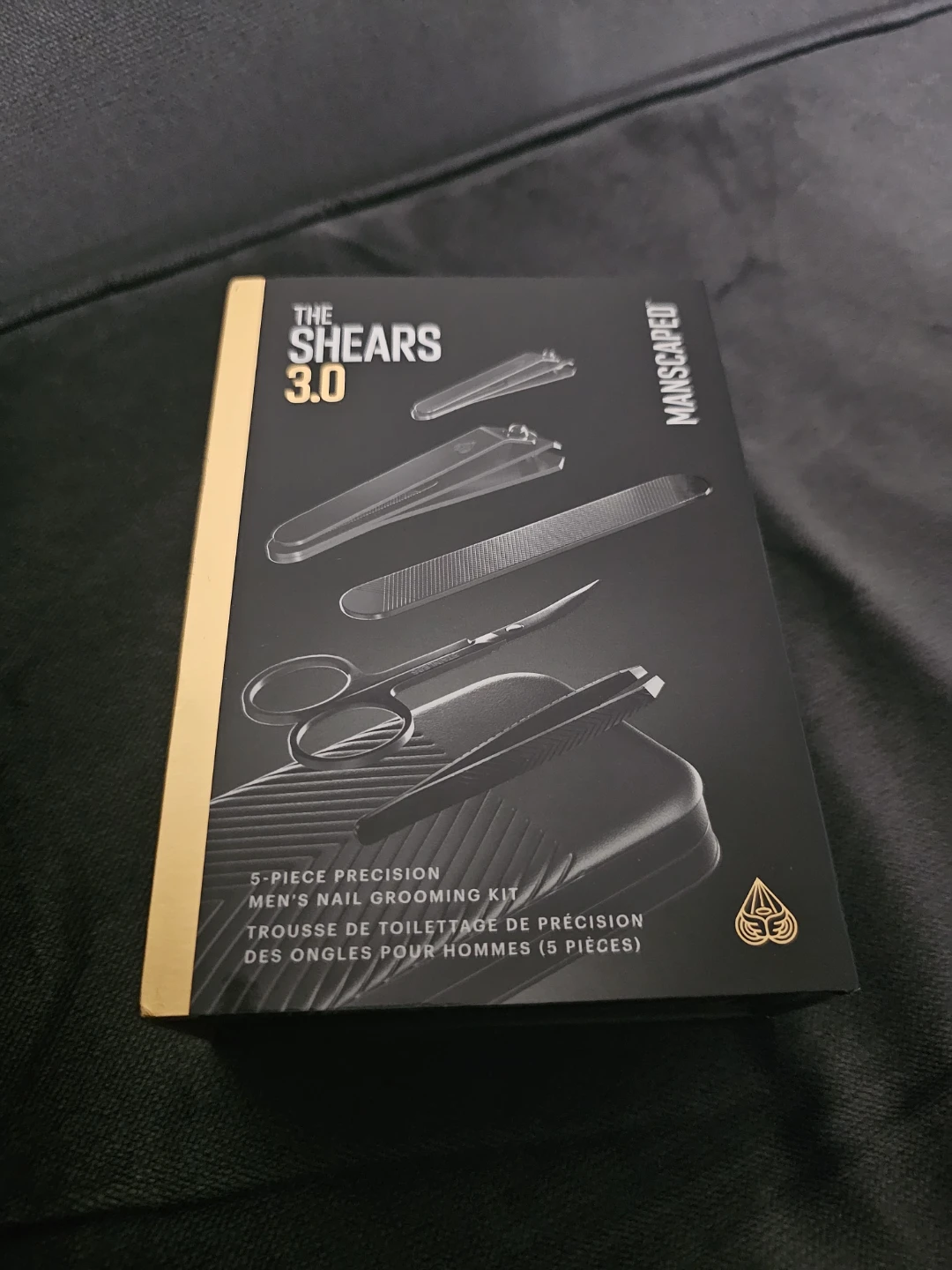 MANSCAPED THE SHEARS 3.0 Precision Men's Nail Grooming Kit ⚽️