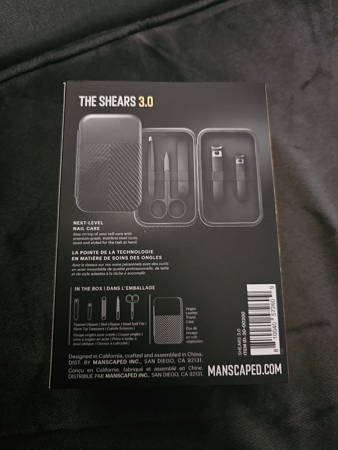 MANSCAPED THE SHEARS 3.0 Precision Men's Nail Grooming Kit ⚽️ - photo 3