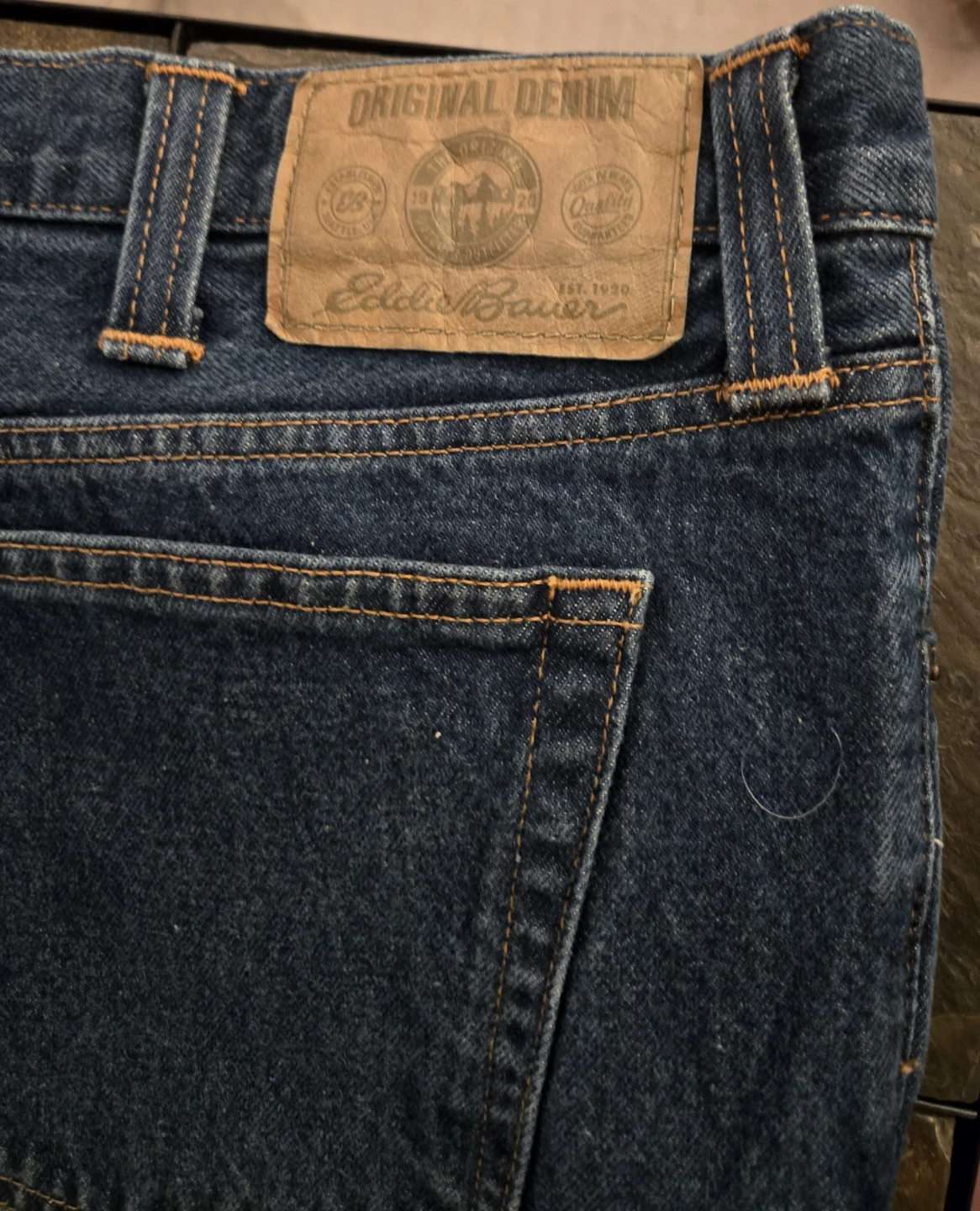 Men's Eddie Bauer Loose Fit Jeans. 42x36. - photo 4