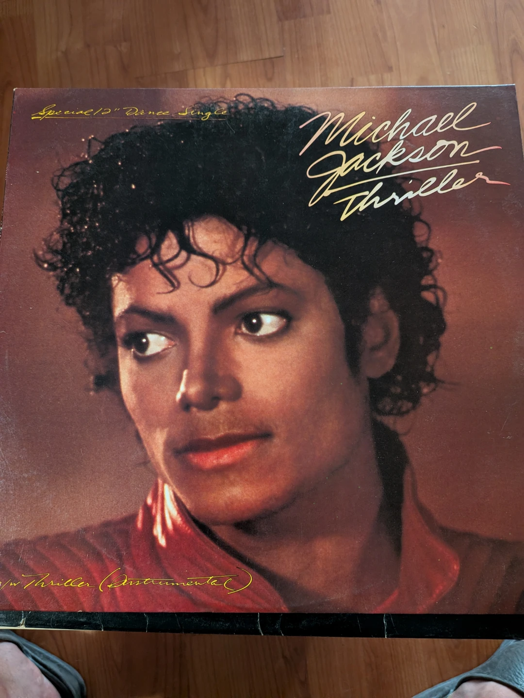 Michael Jackson Thriller 12" Dance Single Vinyl Record