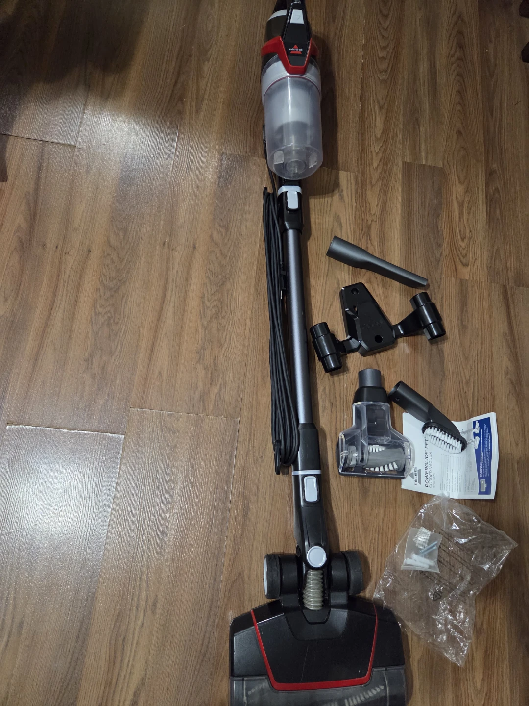 BISSELL PowerGlide Pet Slim Corded Stick Vacuum - photo 2