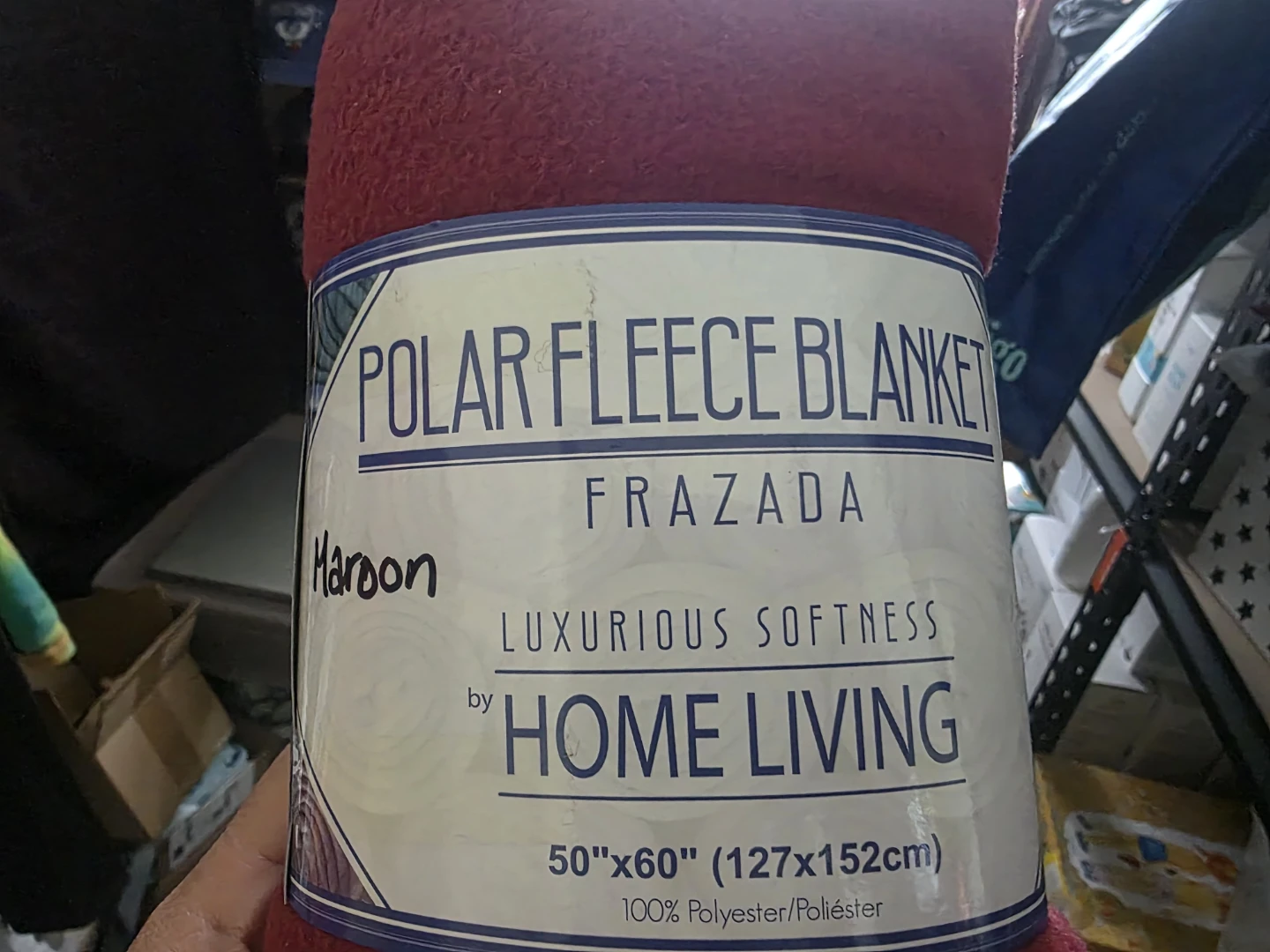 Home Living Polar Fleece Blanket - assorted color
