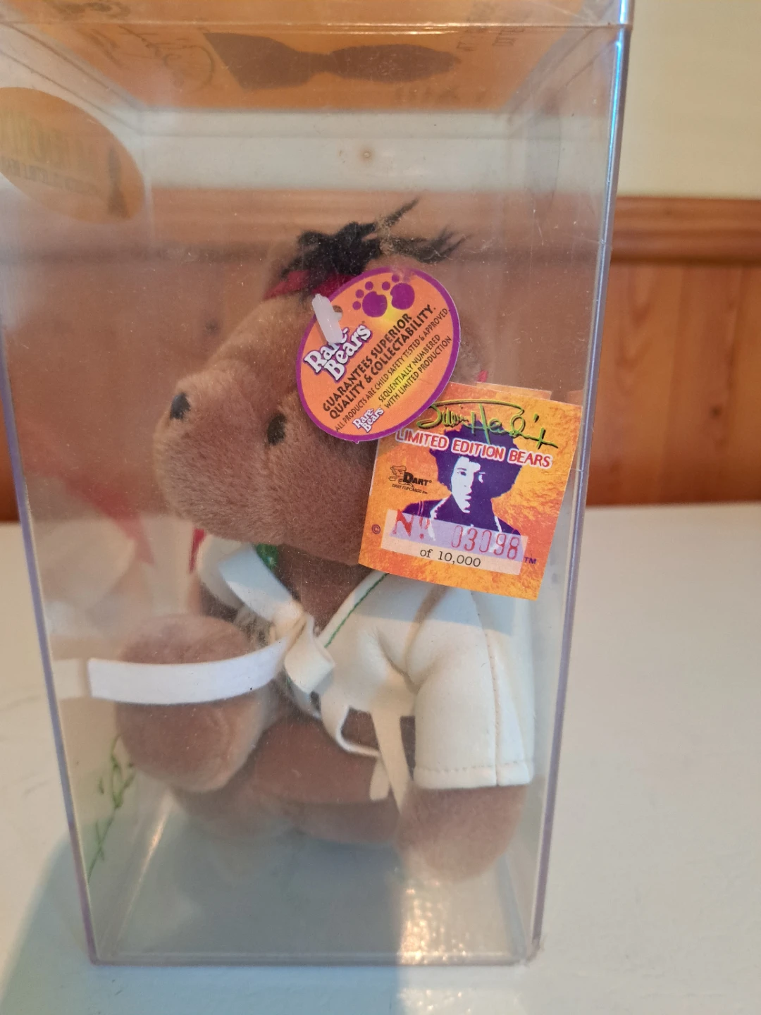Pajama Bears Jimi Hendrix Limited Edition Collectible Bear - photo 2