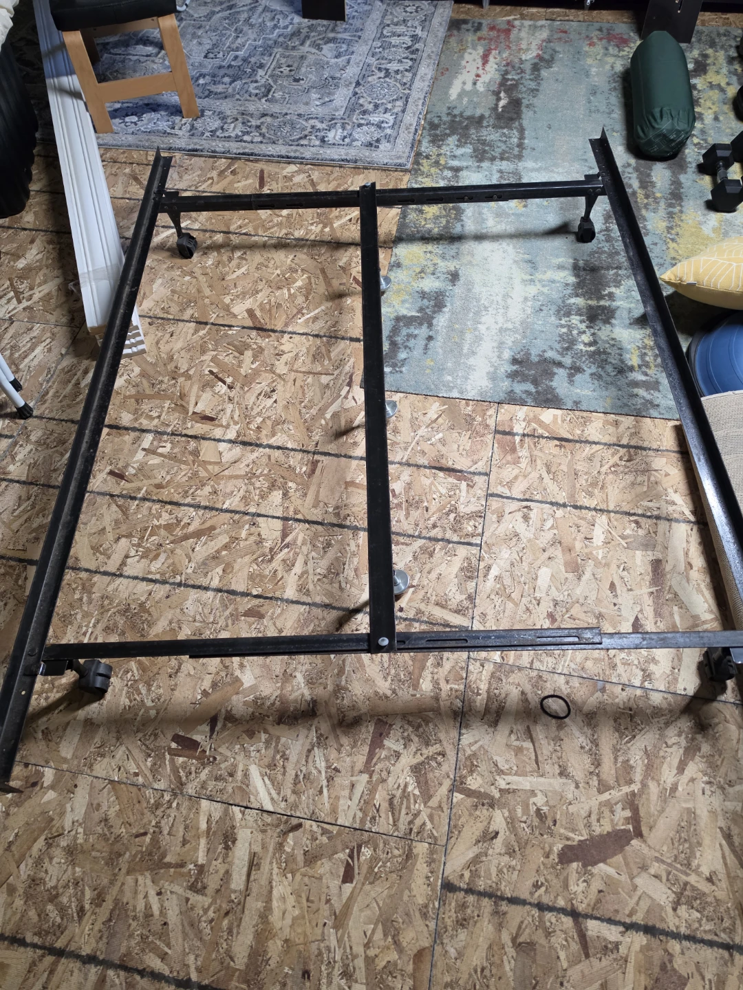 Metal Bed Frame with Headboard - photo 2
