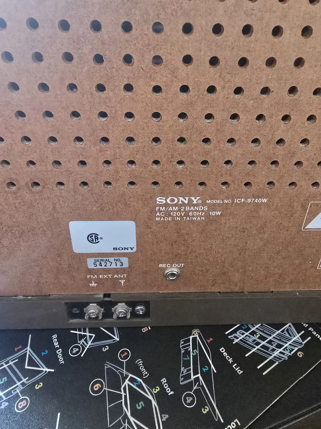Sony ICF-9740W FM/AM Radio - photo 5