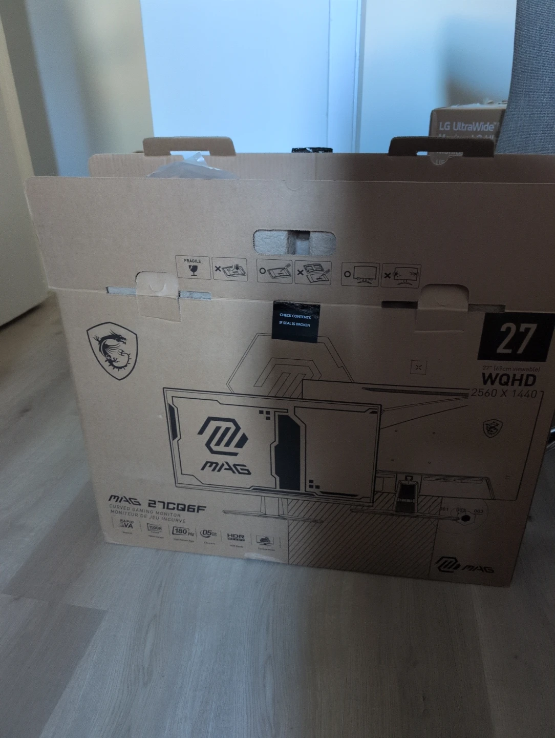MSI MAG 27" Curved Gaming Monitor - photo 2