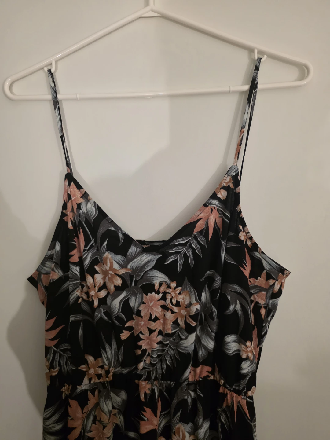 Black Floral Maxi Dress - photo 2