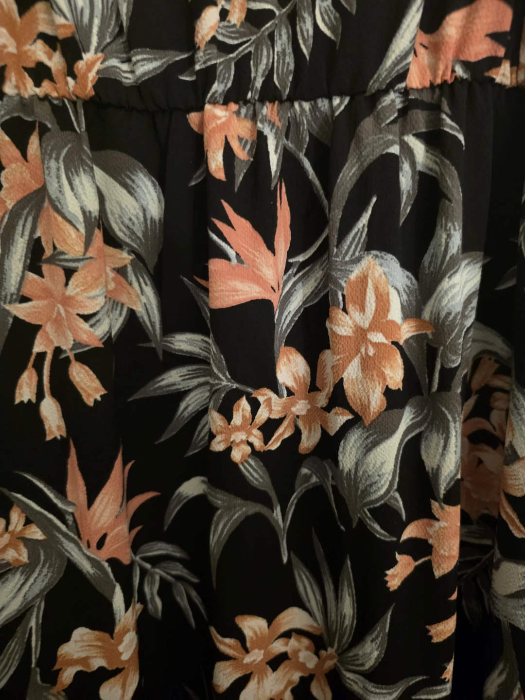 Black Floral Maxi Dress - photo 3
