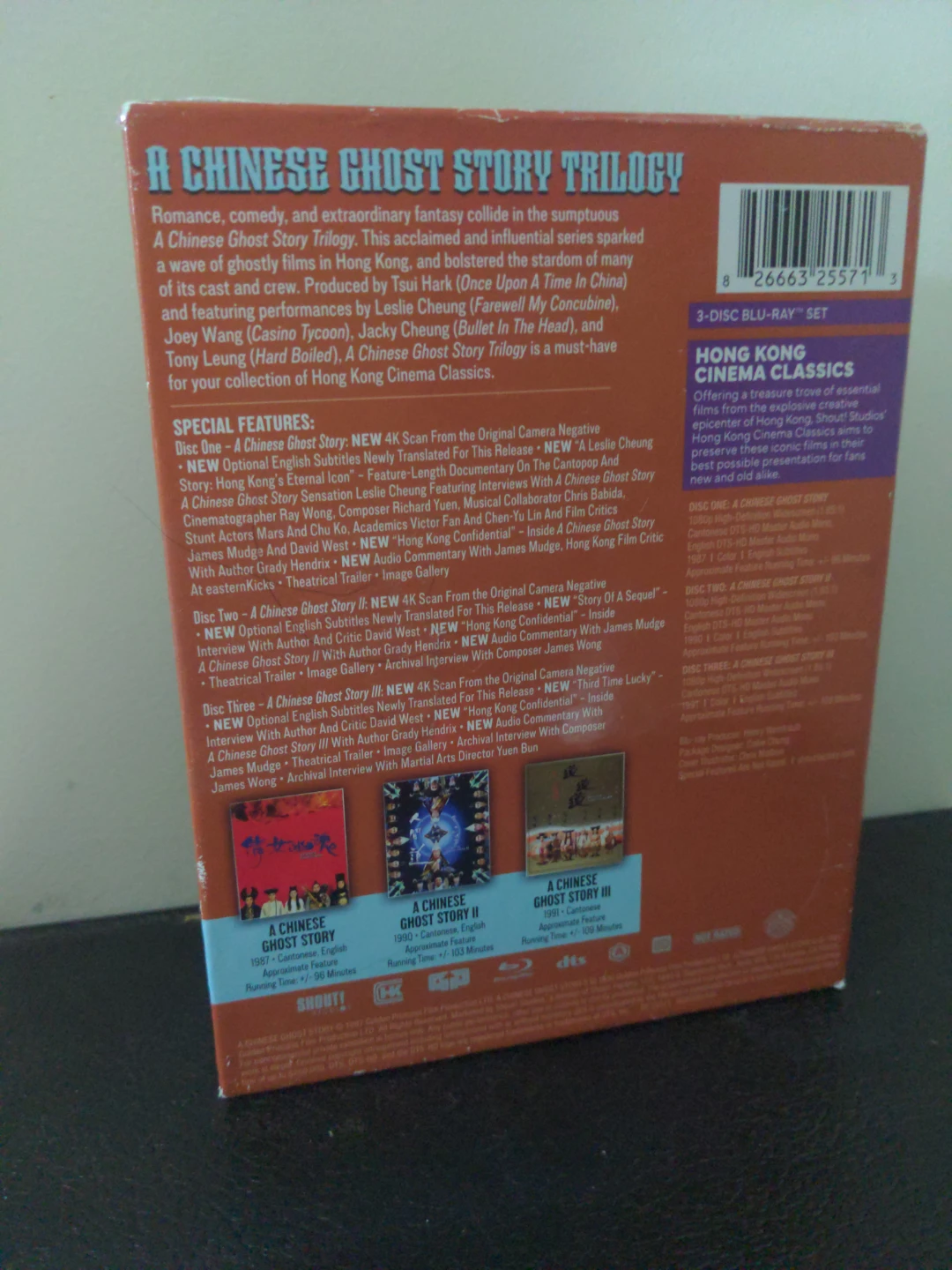 A Chinese Ghost Story Trilogy Blu-Ray Set⚽ - photo 2