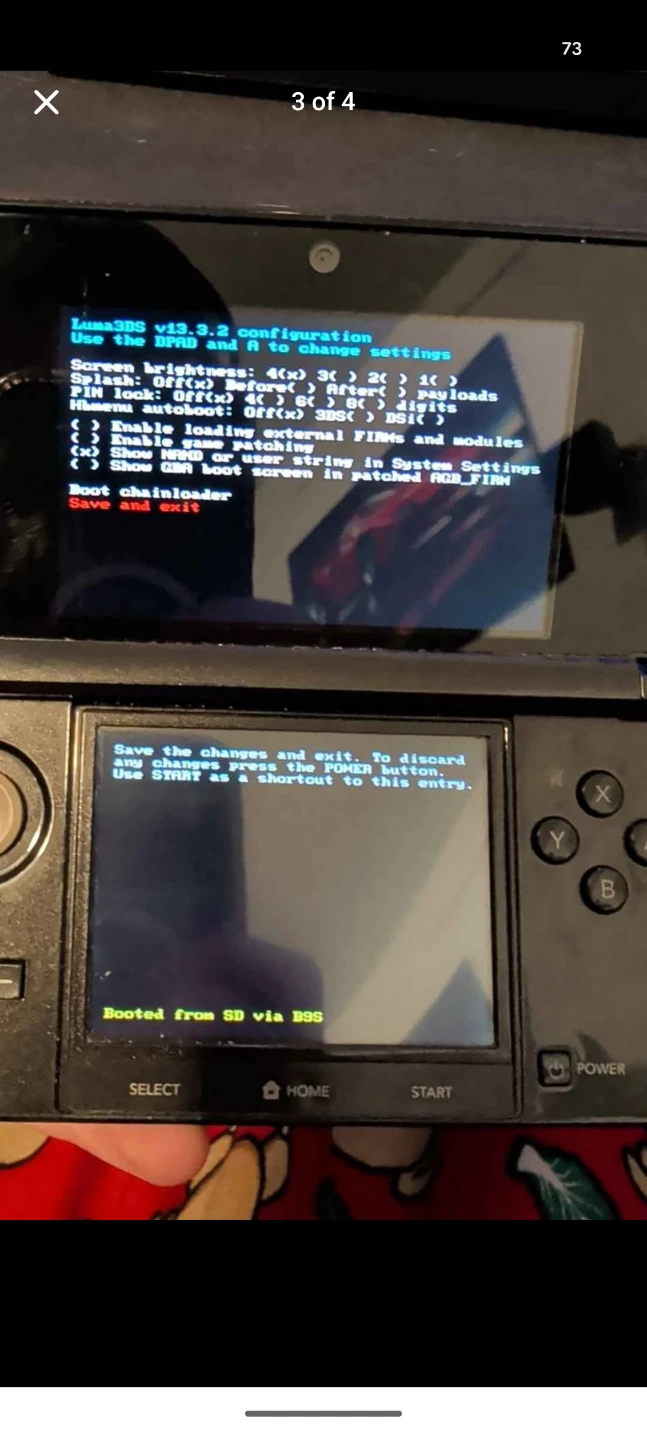 Pre-Jailbroken Original Nintendo 3DS + Charger - photo 2