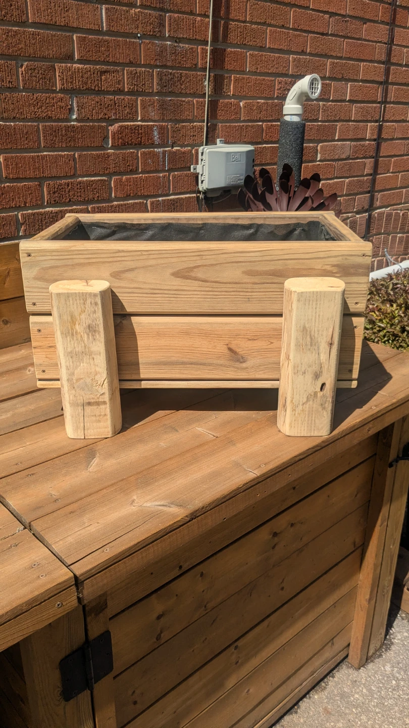 Wooden Raised Garden Planter Box