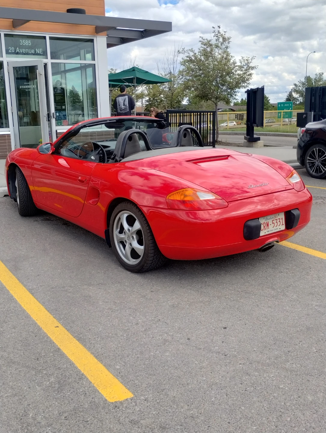 Red Porsche Boxster Convertible very low miles - photo 3