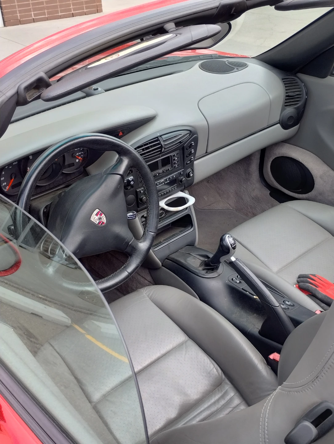 Red Porsche Boxster Convertible very low miles - photo 4