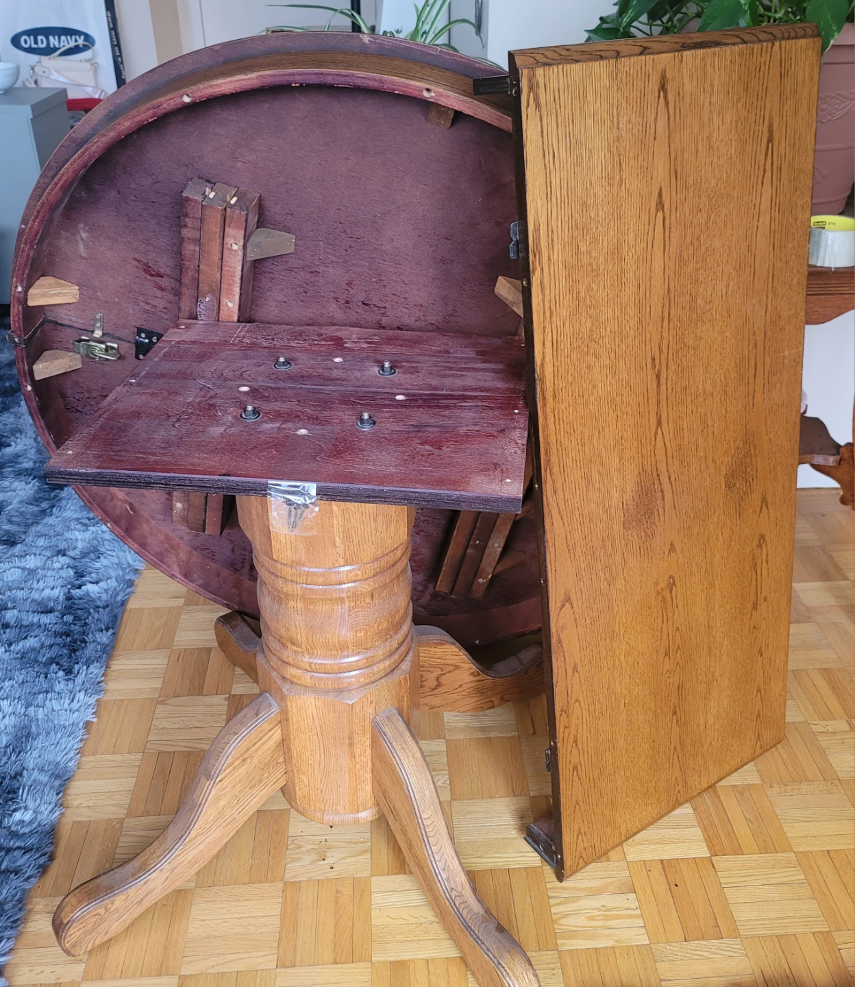 Wooden Dining Table and Chairs Set - photo 5