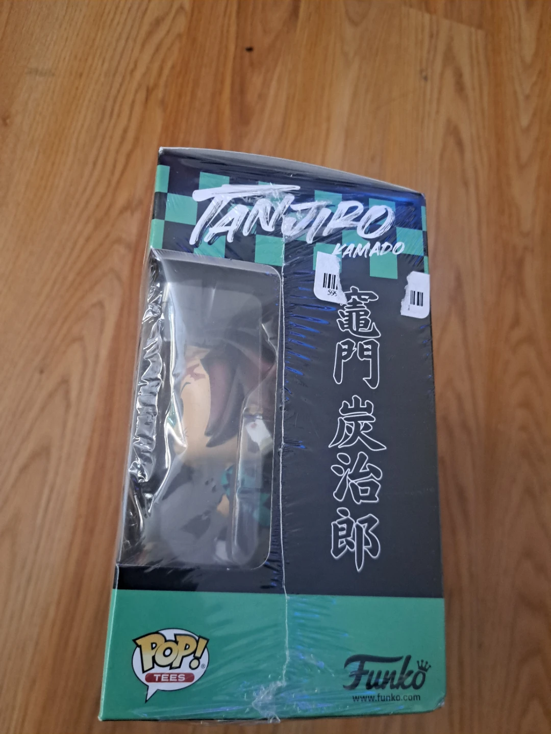 Funko Pop! Tees Tanjiro Kamado T-Shirt & Vinyl Figure Set - photo 3