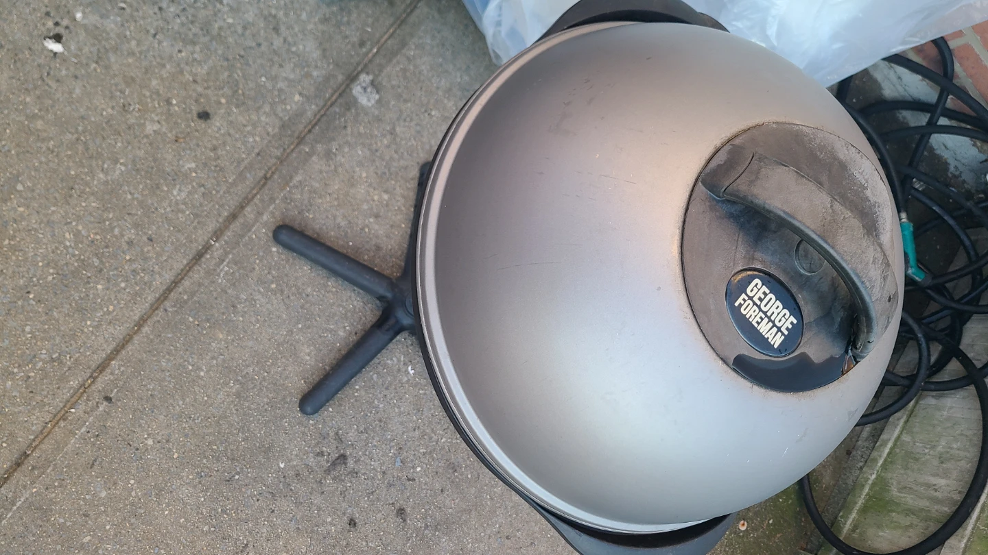 George Foreman Electric Grill with Stand - photo 5