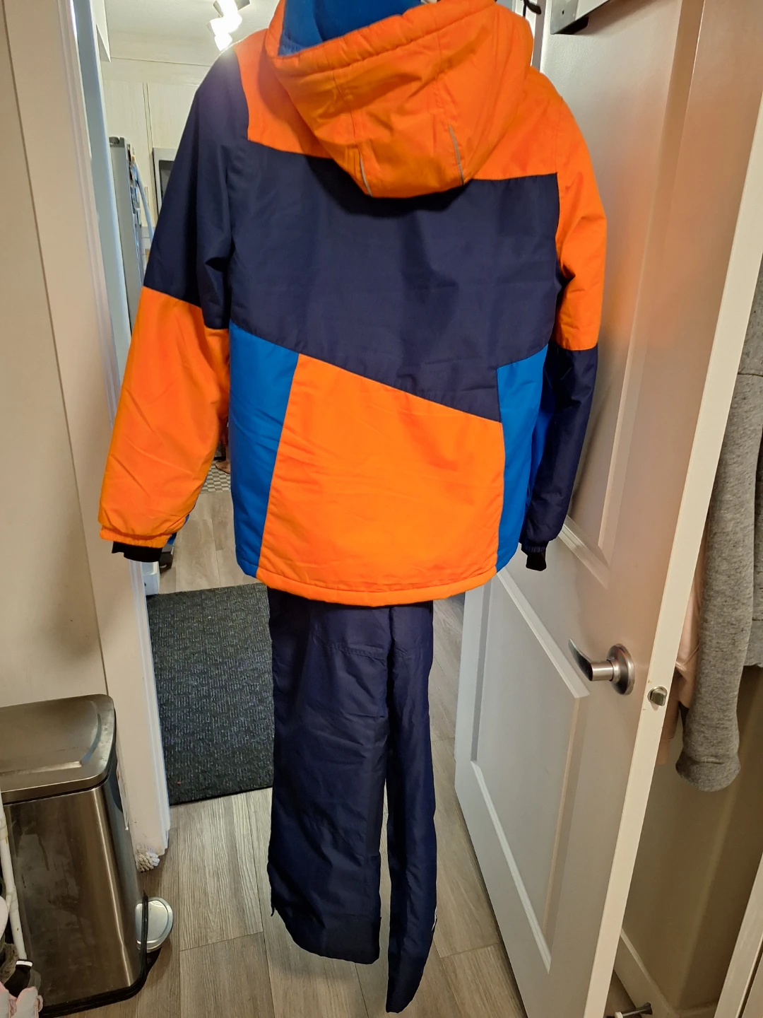 SMONTY Ski Suit Set Orange/Navy Blue - photo 4