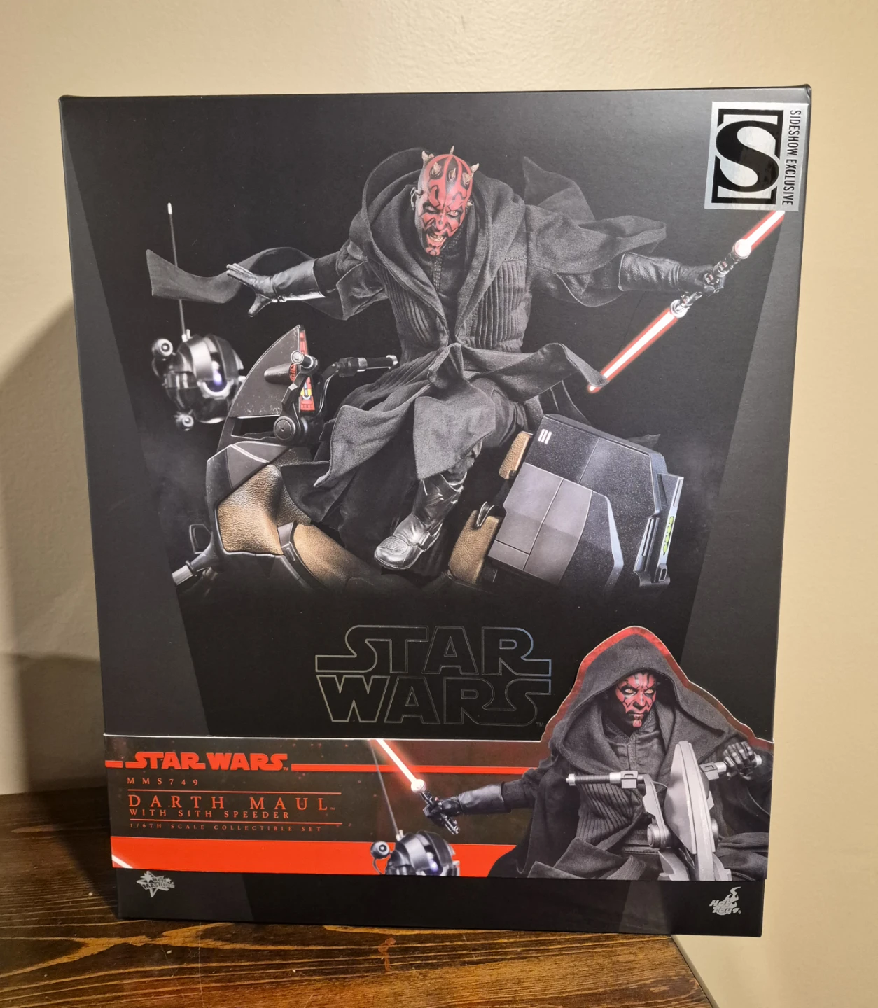 Hot Toys Darth Maul with speeder MMS749B Special Edition
