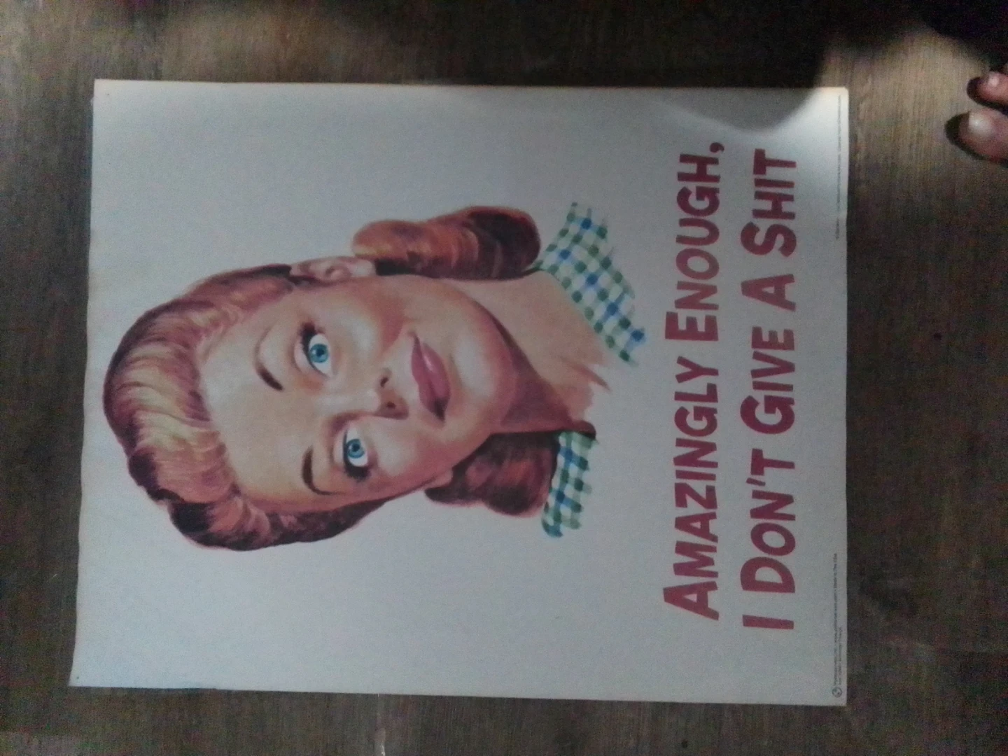 Framed Wall Art with Humorous Sayings