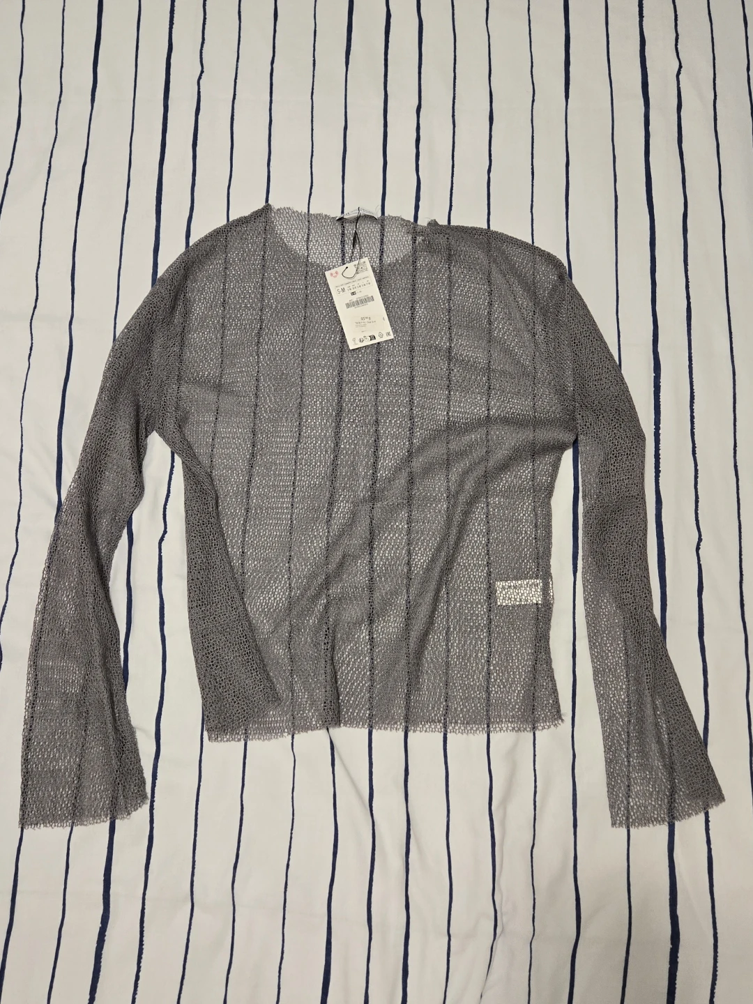 Zara Mesh Knit Sweater