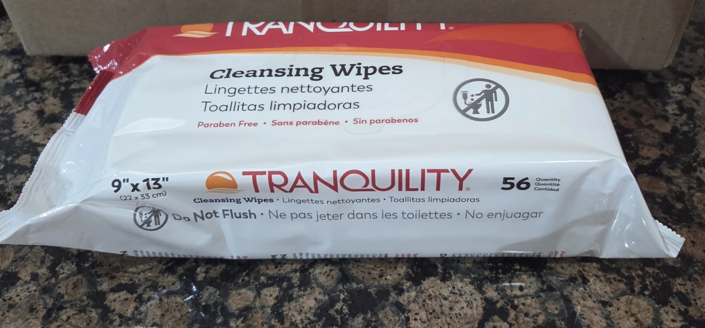 Tranquility Cleansing Wipes - 56 Count - photo 2