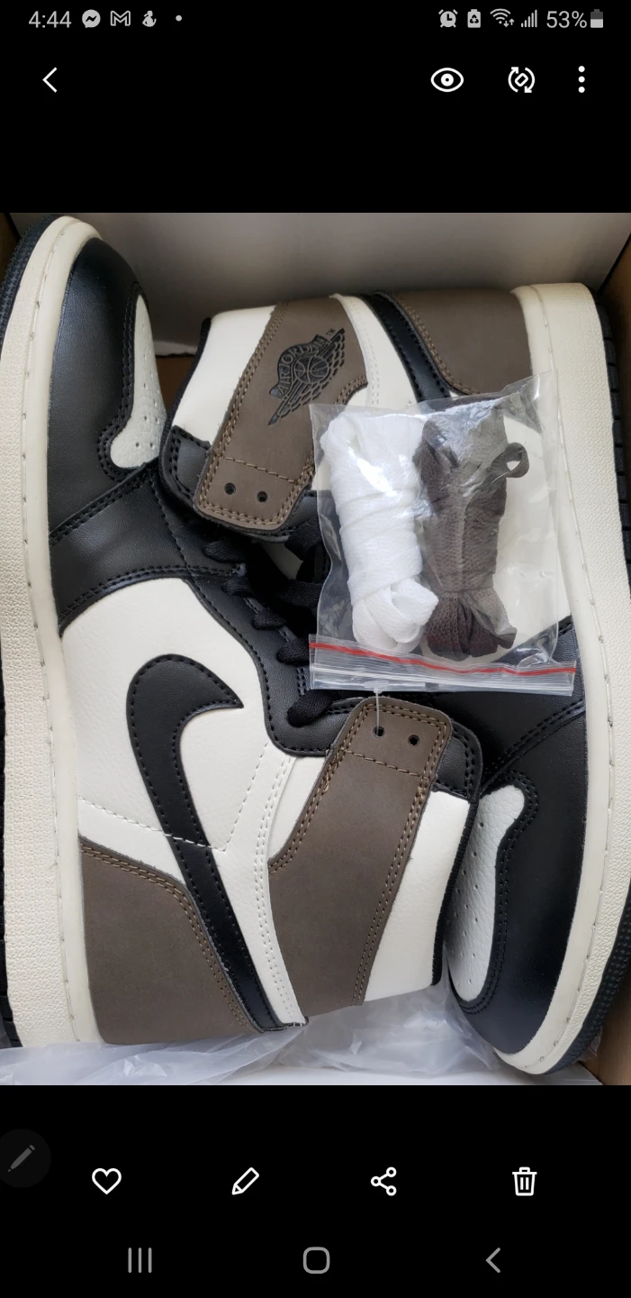 Brand new Air Jordan 1 Retro High OG Mocha - photo 2