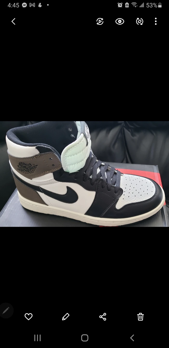 Brand new Air Jordan 1 Retro High OG Mocha - photo 3