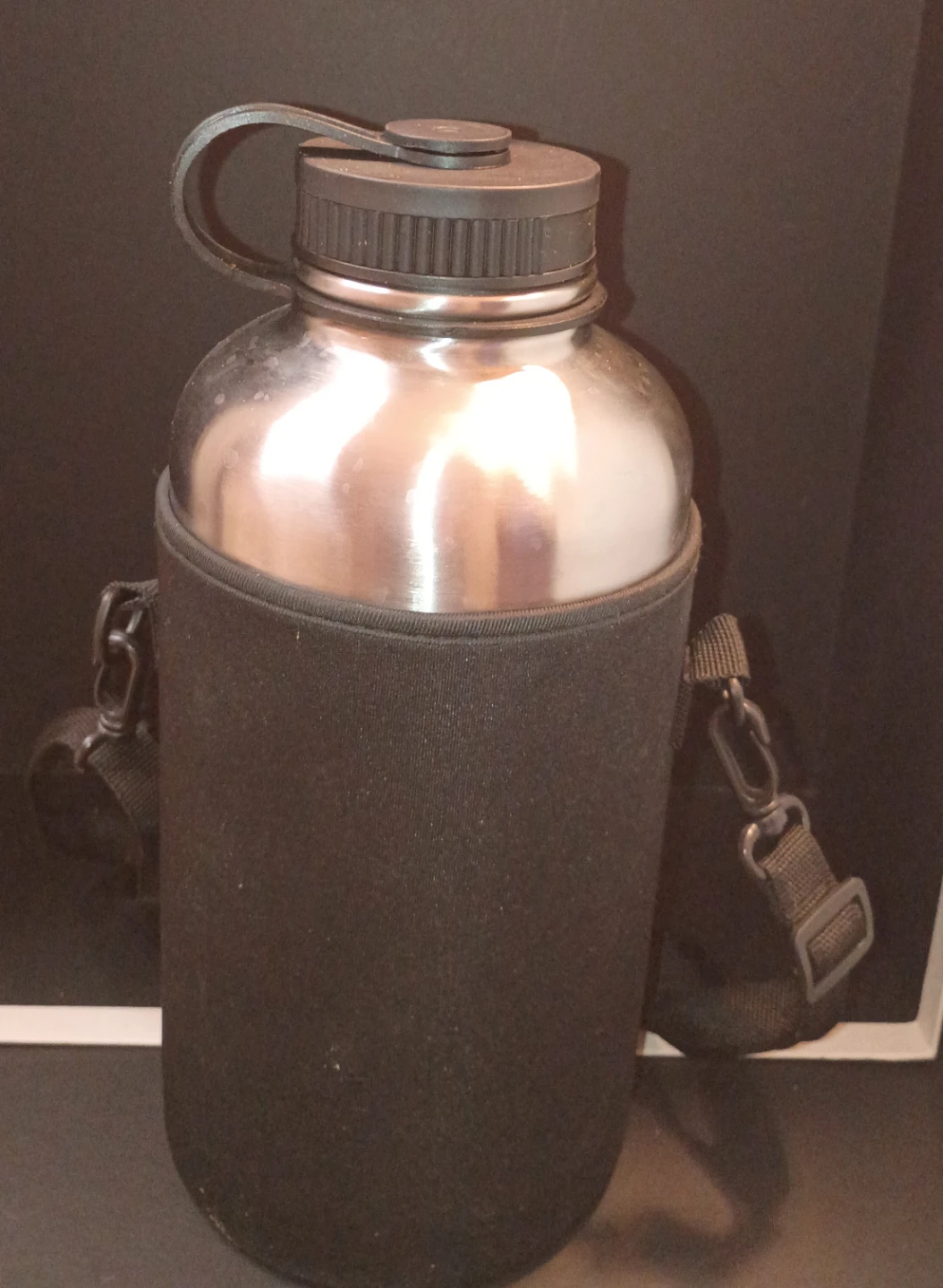 Stainless Steel Water Bottle with Carrying Sleeve - photo 5