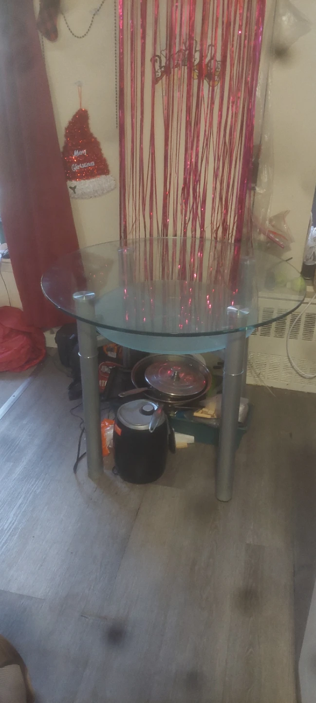 Glass Top Dining Table - photo 2