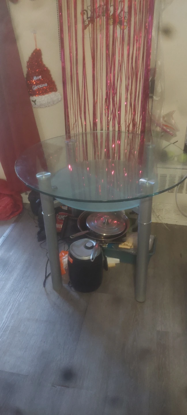 Glass Top Dining Table - photo 3