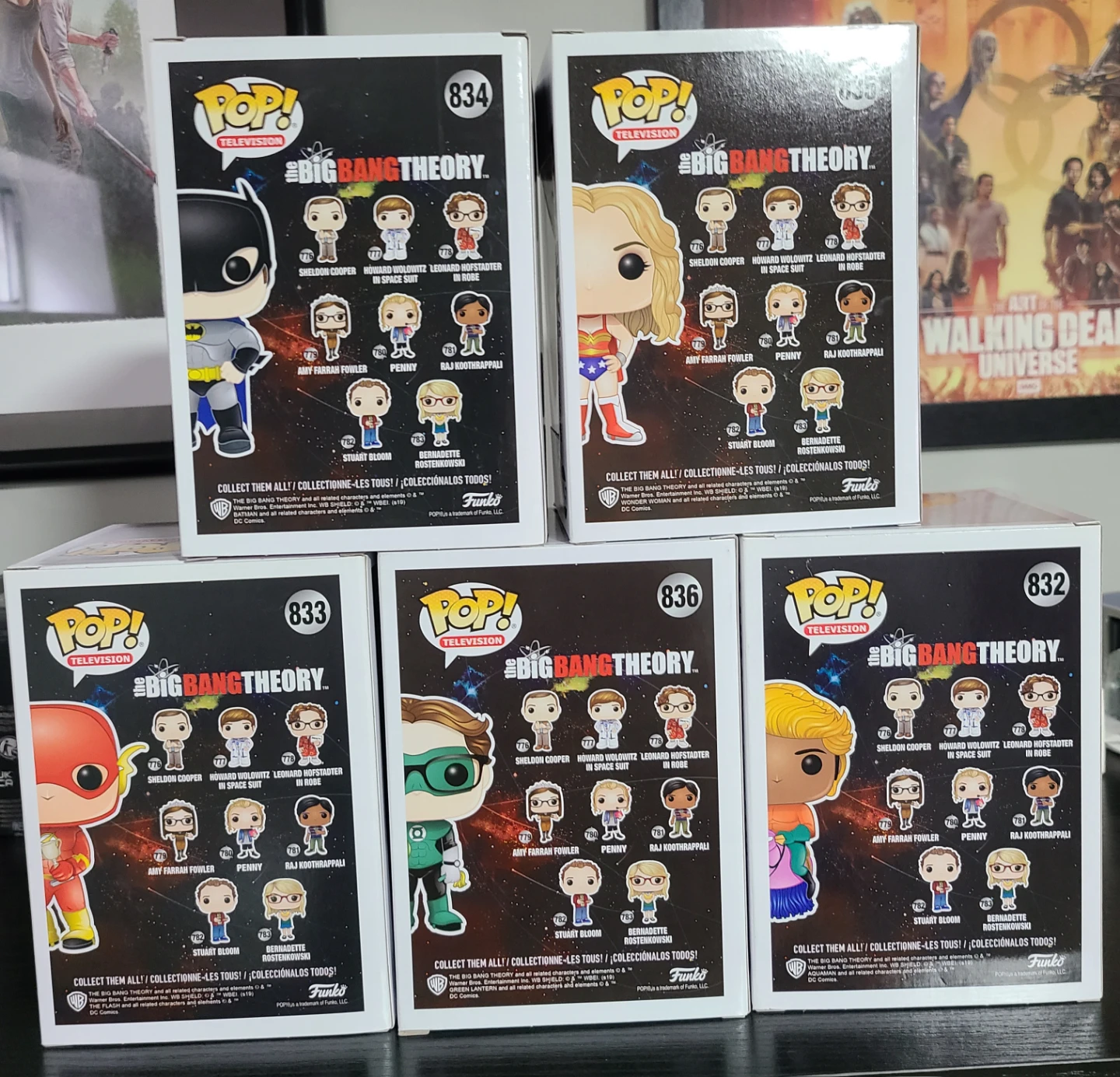 Big Bang Theory 2019 SDCC Exclusive Funko Pops - photo 3