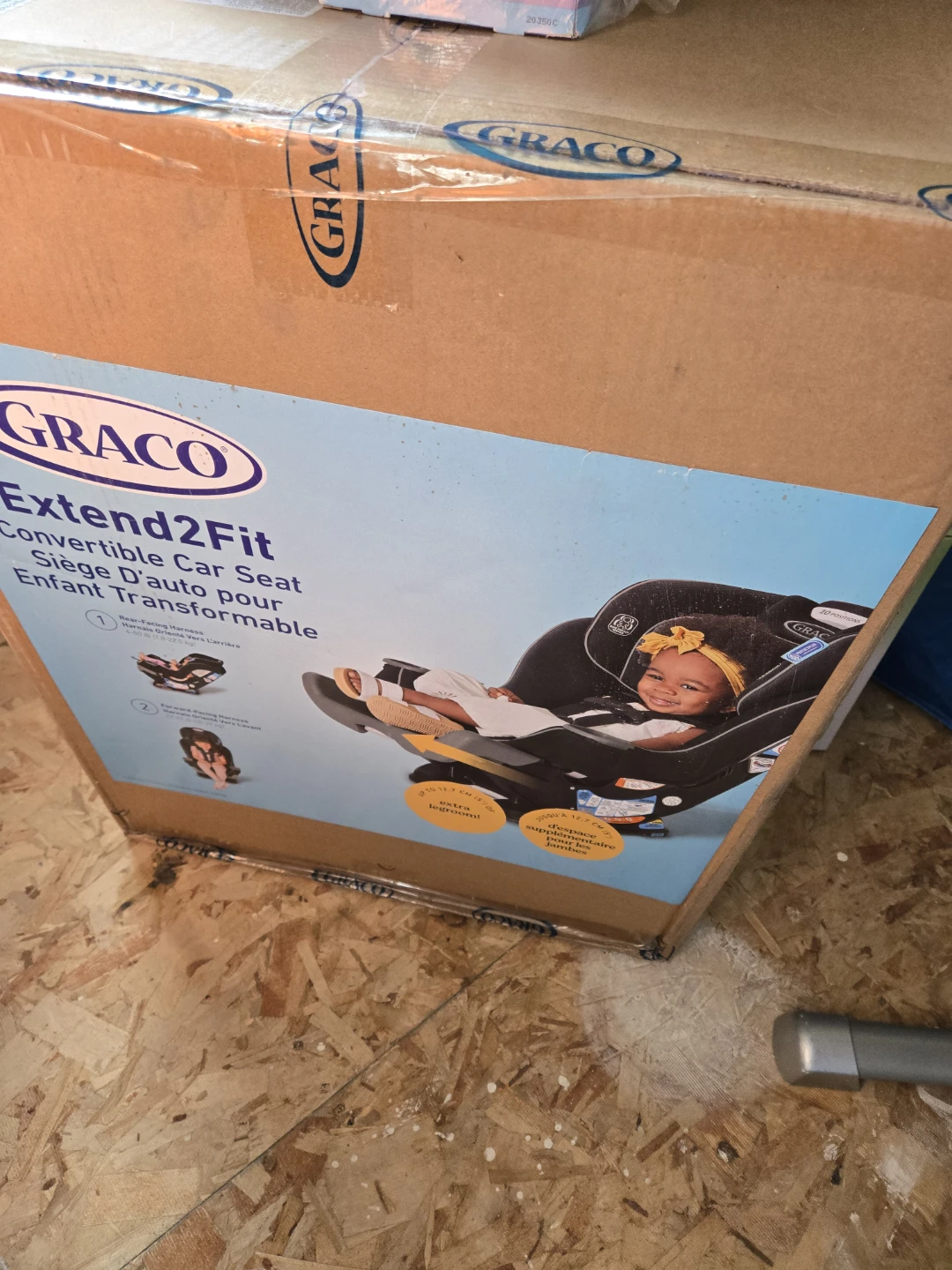 Graco Extend2Fit Convertible Car Seat