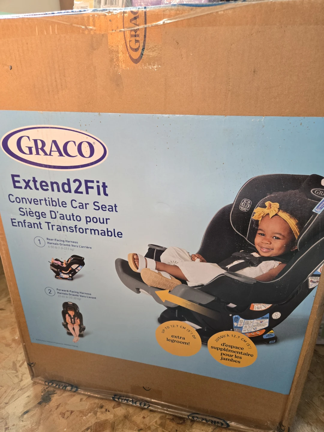 Graco Extend2Fit Convertible Car Seat - photo 2
