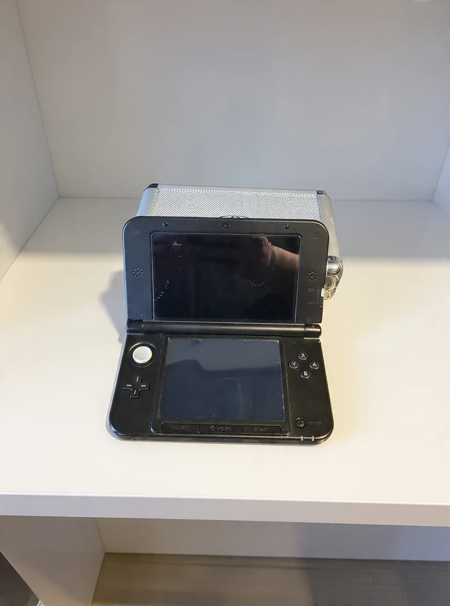 Nintendo 3DS RED XL Modded - photo 2