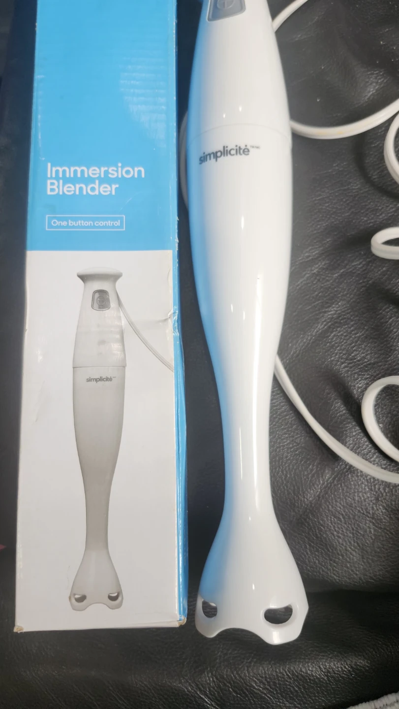 Simplicité Immersion Blender - White
