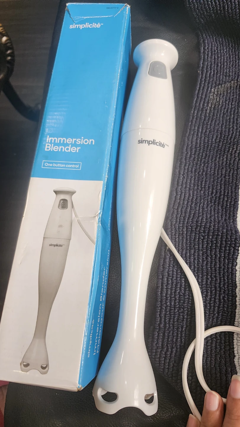 Simplicité Immersion Blender - White - photo 2