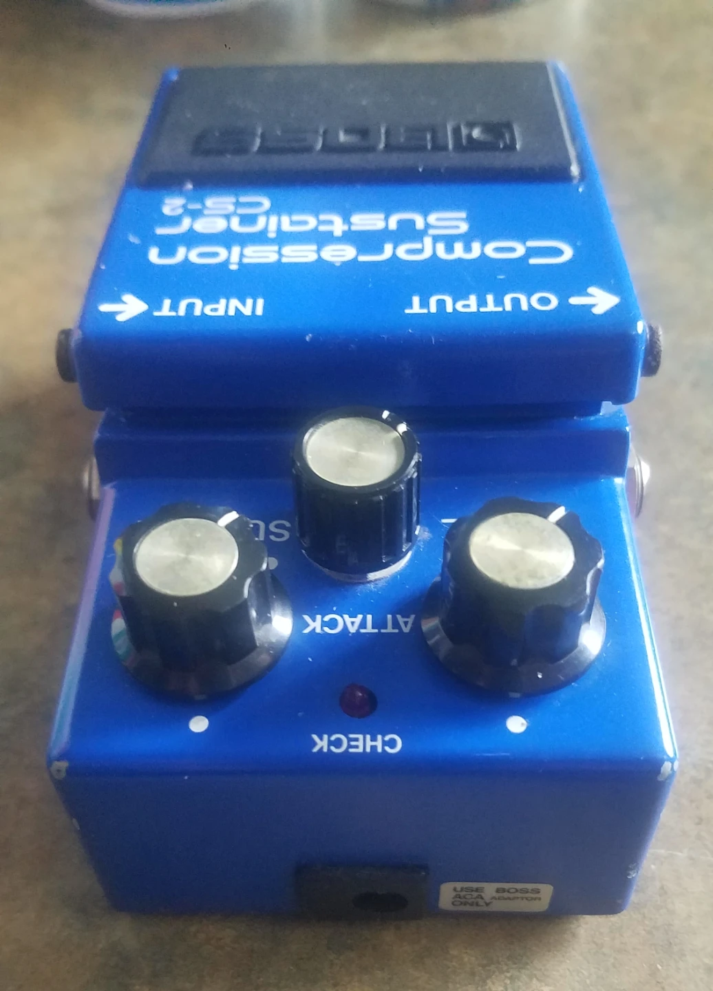 BOSS CS-2 Compression Sustainer 1986 Guitar Pedal Made in Japan - photo 3