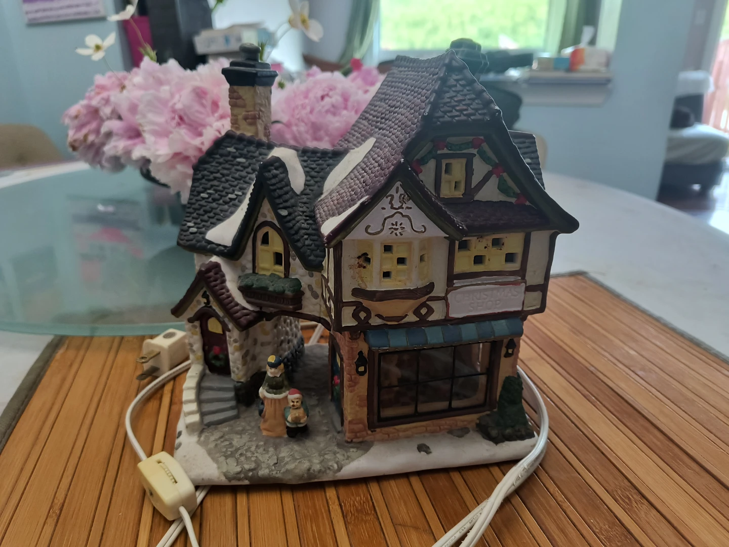Light-Up Christmas Village House Decoration