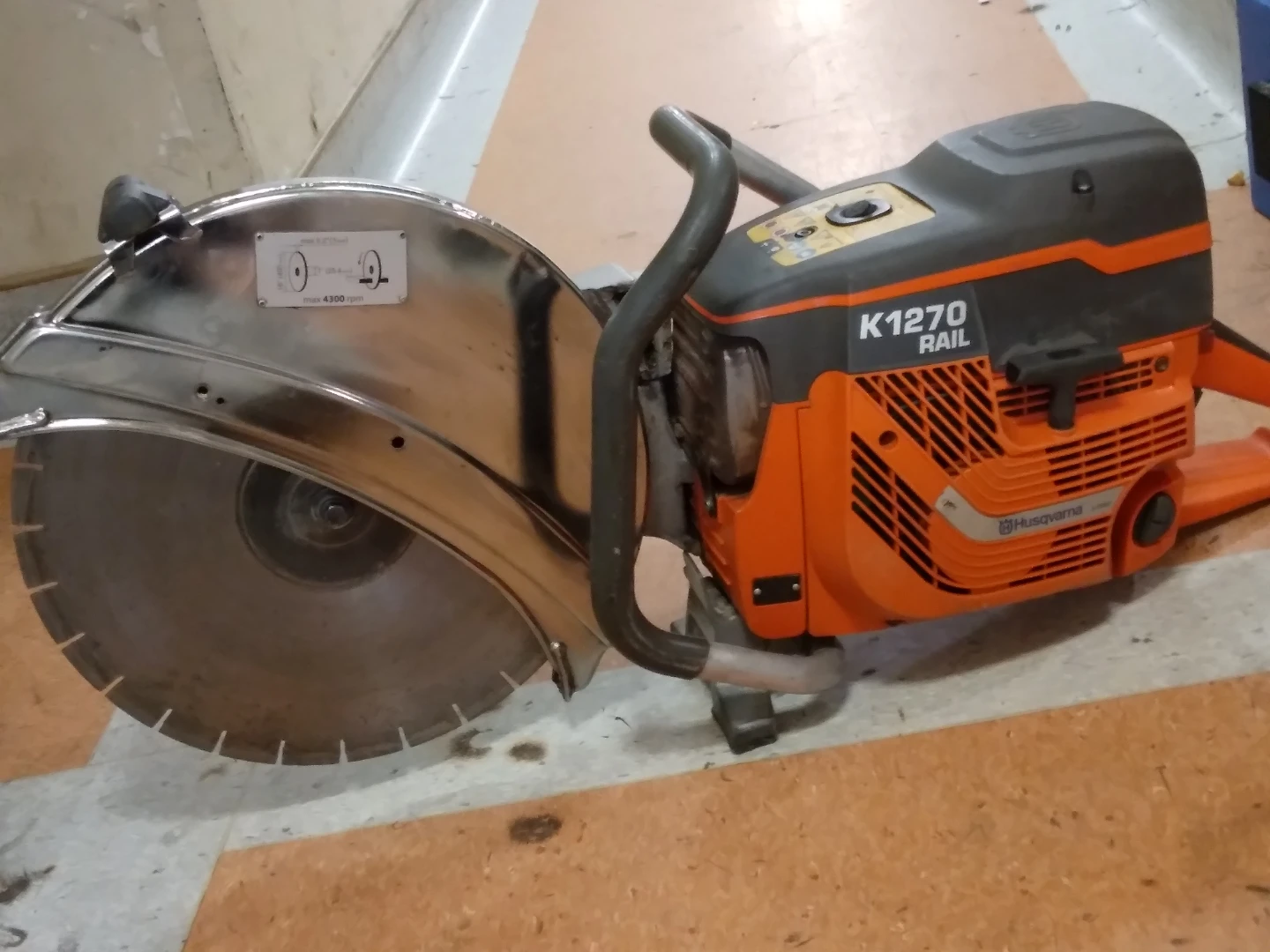 Husqvarna K1270 Rail Cut-Off Saw