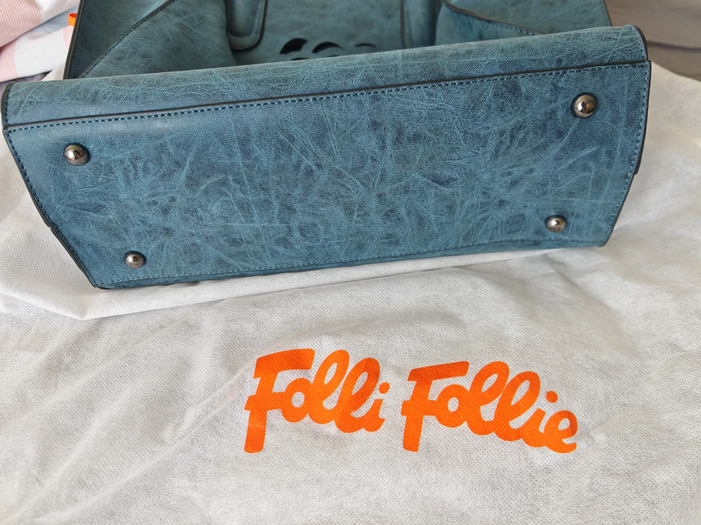 Follie Follie Blue Handbag - photo 4